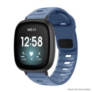 Strap for Fitbit Versa 4/Versa 3/Versa 2/Versa Watch Band Sport Silicone Wristband for Fitbit Versa Lite/Sense/Sense 2 Band Corr