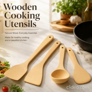 UGOLD-Wooden Cooking Utensils | Wooden Cooking Tool |SENDUK KAYU | SUDIP KAYU | SPATULA KAYU