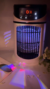 SG【ReadyStock】Breeze Master Air Conditioner Fan Boasts Quick Chill Spray Humidifier System Program Timing 6 Adjustable Levels Wide Air Circulation Quiet Operation Touch Control Modern Air Conditioner Fan