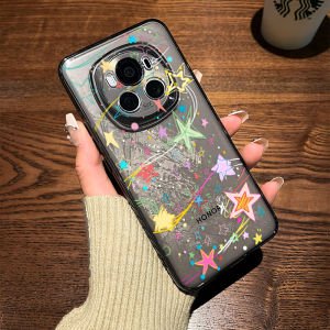 Magic Female Version Mobile Phone Case Full Protection Star Graffiti Design Creative Soft Shell Transparent Beautiful Summer pro