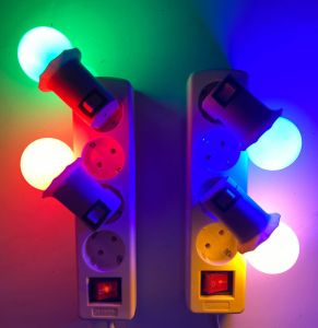 Lampu Tidur Led Warna Lampu Hias Kamar / Lampu Malam