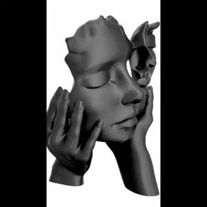 1 Piece Abstract Embrace Sculpture Warm Hug Statue Suitable for Home Decoration Modern Art Wedding Anniversary Gift Symboliz