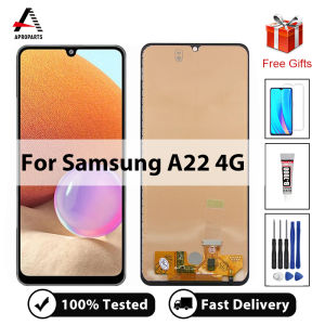 6.4 "chất lượng hàng đầu màn hình LCD cho Samsung Galaxy A22 4G A225 SM-A225F SM-A225F/DS hiển thị bộ linh kiện số của màn hình cảm ứng thay thế
