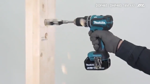 【Genuine Products from Factory Direct Sale】Makita Electric Drill DDF485 18V High Power Lithium Power Tool Impact Drill Charged Type Household Electric Drill Multifunction Necessary Tool for Family