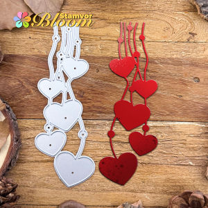Original Lovely Loves Lace Border Metal Cutting Dies Scrapbooking Decorative Embossing