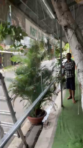 Combo phụ kiện bạt cuốn/bạt thả xoay tay 11 món dành cho bạt ngang trên 5m