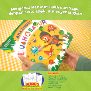 Buku Amazing Buah Buahan Dan Sayur Untuk Anak Bayi Aku Mau Ingin Tahu Semuanya - Ziyadbooks