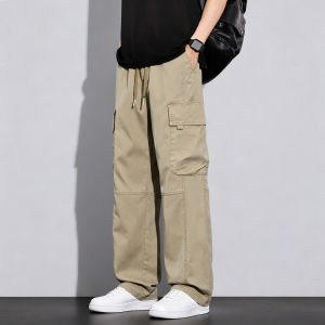 Thin Breathable Loose Tencel Workwear Trousers