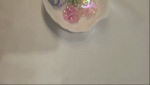 (SG Seller) 20mm Clover UV plated beads for DIY accessory charm bracelet pen (5pcs/set)