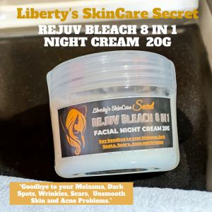 Libertys REJUV BLEACH 8 IN 1 FACIAL NIGHT CREAM 20G