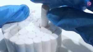 Pinkderby Dental Cotton Roll Size #2 (10x38mm) 600rolls