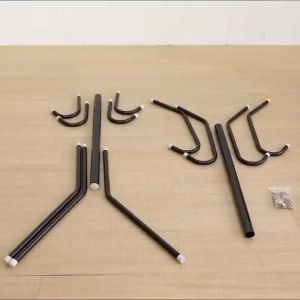 STAND HANGER GANTUNGAN BERDIRI BAJU TOPI TAS JAKET MULTIFUNGSI