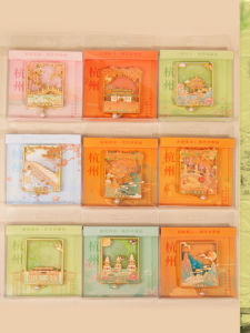 Creative Travel Souvenir Gift West Lake Scenic Area Ten Views Sandflowering Fridge Magnet Metal Material Cultural Theme