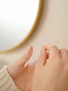 LD-C1157 Kotak Penyimpanan Lipstik Brush Makeup 3 Sekat Transparan Multifungsi / Rak Dinding Lipstik