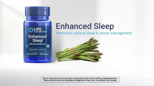 Life Extension Enhanced Sleep Without Melatonin 30 Vegetarian Capsules | USA Imported Dietary Supplement | Vegetarian Formula | 30 Capsules