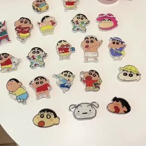 Bandai | Fun And Cute Cartoon Crayon Shin-Chan Suitable For Magsafe Magnetic Stand Air Bag Telescopic Desktop Magnetic Girl Gifts