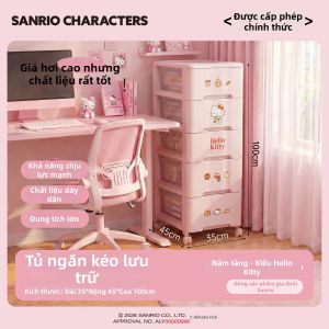 Jeko&Jeko | Tổng Hợp Tủ Đựng Đa Tầng Di Động Từ Nhựa