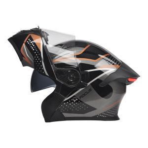 AD | Men And Womens LED Tail Light Helmet Flip-Face