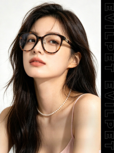Evil Pet | Stylish Lightweight Anti-blue Light Glasses Frame For Women