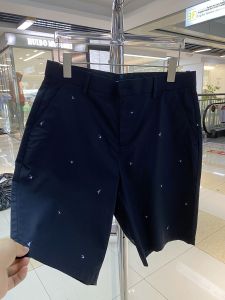 Quần Dài Thường Ngày in Họa Tiết Đơn Giản Thoáng Khí Mùa Hè Quần Short Công Sở Ống Đứng Quần Dài Vừa Phải Cho Nam