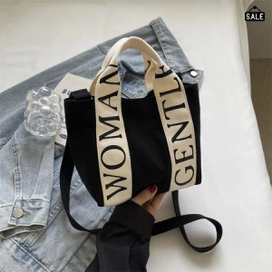 clu Gentlewoman Sling Bag Casual Mini Shoulder Bag Contrast Color Stitching Commuter ulc