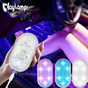 Touch Light Hand Car Roof Ceiling Lamp Indoor Car Lighting Night Reading Light Reading Lamp Car Interior Lights