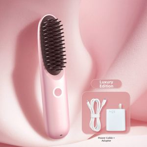 LivChic | Wireless Ionic Protection Mini Portable Straightening Comb & Curling Iron