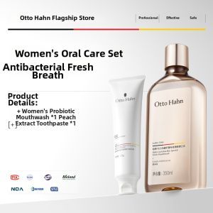 Otto Hahn | Antibacterial Fluoride Prevent Cavity Alcohol Free Mouthwash