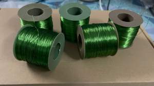 Sợi Đồng xanh nguyên chất không bay màu 0.25 mm và 0.3 mm [0.5 kg] Dùng trong thủ công trang trí  làm lụp  lụm  lồng bẩy chim  cây cảnh