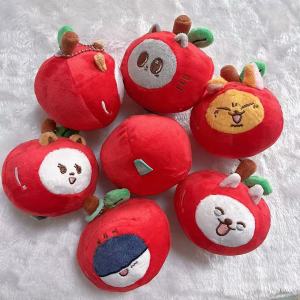 YF TOMORROW X TOGETHER Choi Soobin Plushie PPULBATU Hey APPUL Apple Shaped Cute Bag Charm For Kpop Fans FY