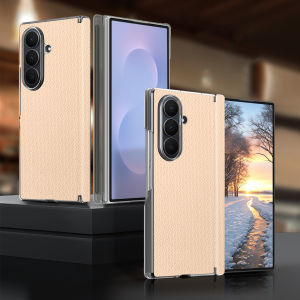 szhaiyu | Premium Carbon Fiber Texture Phone Case For Samsung Galaxy Z Fold 8 Ultra 7 6 Full Cover Dual Hinge Protection Shockproof Cover