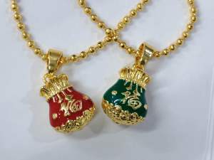 จี้ถุงทองนำโชค เสริมทรัพย์ ค้าขายดีเงินทองเข้าไม่หยุด，สไตล์จีน