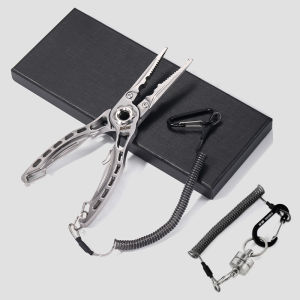 New Foldable Integrated Fishing Clamp Set Multi-Functional Specialized Fish Grabbing Pliers Ideal for Outdoor Camping Travel