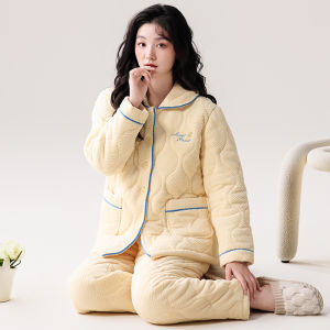 Thick Flannel Loungewear Set