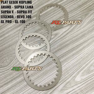 PLAT GESEK KOPLING HONDA GRAND - SUPRA LAMA - SUPRA X - SUPRA FIT - LEGENDA - REVO 100 - GL PRO - GL 100