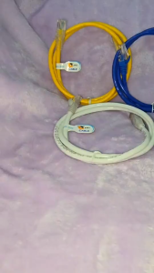 XLL สายเเลน CAT6 สาย LAN สายอินเตอร์เน็ต สายเน็ต สายเเลน Network Cable สายสำเร็จรูป พร้อมใช้งาน สำหรับใช้ภายในอาคาร ความยาว 5 เมตร