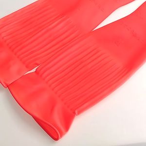 【Longlong】ถุงมือล้างจาน 45cm ถุงมือล้างของ ถุงมือทำความสะอาด ถุงมือยางแบบยาวพิเศษ กันน้ำและกันรอยเปื้อน