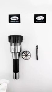 ป้อมเครื่องมิลลิ่ง R8 แกน Collet ER เกลียว M12 เกลียว 7/16 Chuck Milling