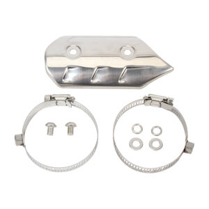Universal Motorcycle 3.8mm 4.5mm Exhaust Pipe Heat Shield Heat Insulation Anti-Scald Muffler Protector Cover