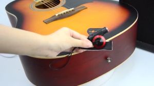 Acoustic Guitar Pickup RIXTON Contact Microphone Piezo PickupNo Drilling Simple Installation,Sound Amplification AccessoriesPure Sound Transducer