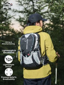 outdoor INOXTO | Balo Đi Phượt Chống Nước Dung Lượng Lớn Chống Xé Rách Giảm Áp
