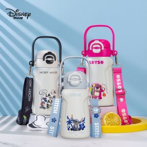 Disney | Disney 316 Stainless Steel Insulated Thermos Flask with Dual Drinking Spouts for Children