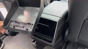 Ốp Bảo Vệ Cửa Gió Điều Hòa Trung Tâm Phía Sau Tesla Model Y Juniper 2025-2026 Tích Hợp Kính Cường Lực Phụ Kiện Nội Thất Xe Hơi Toàn Diện