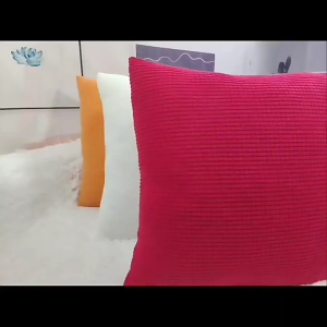 [45CM] Worthbuy 1PC Sarung Bantal Sofa Square Throw Pillow Cover Cushion Cover Bolster Case Sarung Kusyen 沙发抱枕套 枕头套