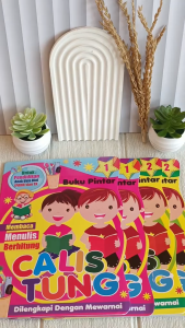 Daffa Media Paket 2 Buku Anak Pintar Calistung Untuk TK Dan PAUD