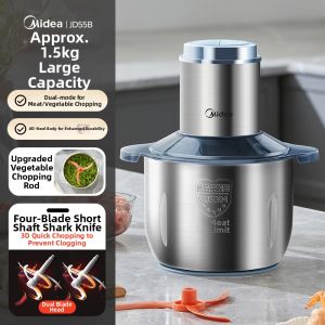 Midea | Household Automatic Multi-function Stainless Steel Meat Grinder