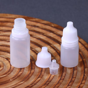 10Pcs/pack Semi-transparent Empty Plastic Dropper Bottle Paint Beauty Oil Squeezable Refillable Bottle 3/5/10/15/20/30/50ml