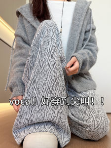 Quần Ống Rộng Cạp Cao Cho Nữ Mùa Thu 2025 Phong Cách Mới Nhỏ Nhắn Rộng Rãi Quần Ống Đứng Thường Ngày Quần Ống Rộng