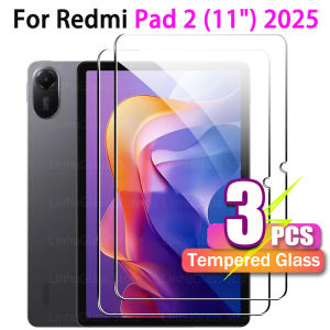 Premium Tempered Glass For Redmi Pad 2 (11.0") 2025 Scratch-Resistant Anti-Fingerprint HD Clear Screen Protector Protective Film