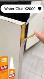 Lem Air X2000 Serbaguna Perekat Kuat - Tahan Air & Tahan Panas - Logam, Kaca, Keramik - 2000 Kali Lebih Kuat (EXPORT)